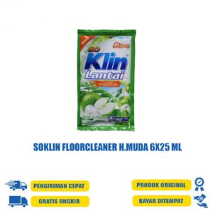 SOKLIN FLOORCLEANER H.MUDA 6X25 ML