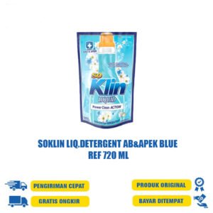 SOKLIN LIQ.DETERGENT AB&APEK BLUE REF 720 ML