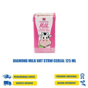 DIAMOND MILK UHT STRW CEREAL 125 ML