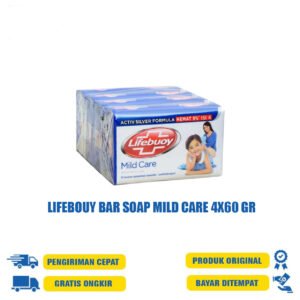 LIFEBOUY BAR SOAP MILD CARE 4X60 GR