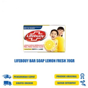 LIFEBOUY BAR SOAP LEMON FRESH 70GR