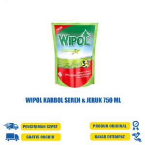 WIPOL KARBOL SEREH & JERUK 750 ML