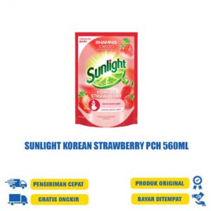 SUNLIGHT KOREAN STRAWBERRY PCH 560ML